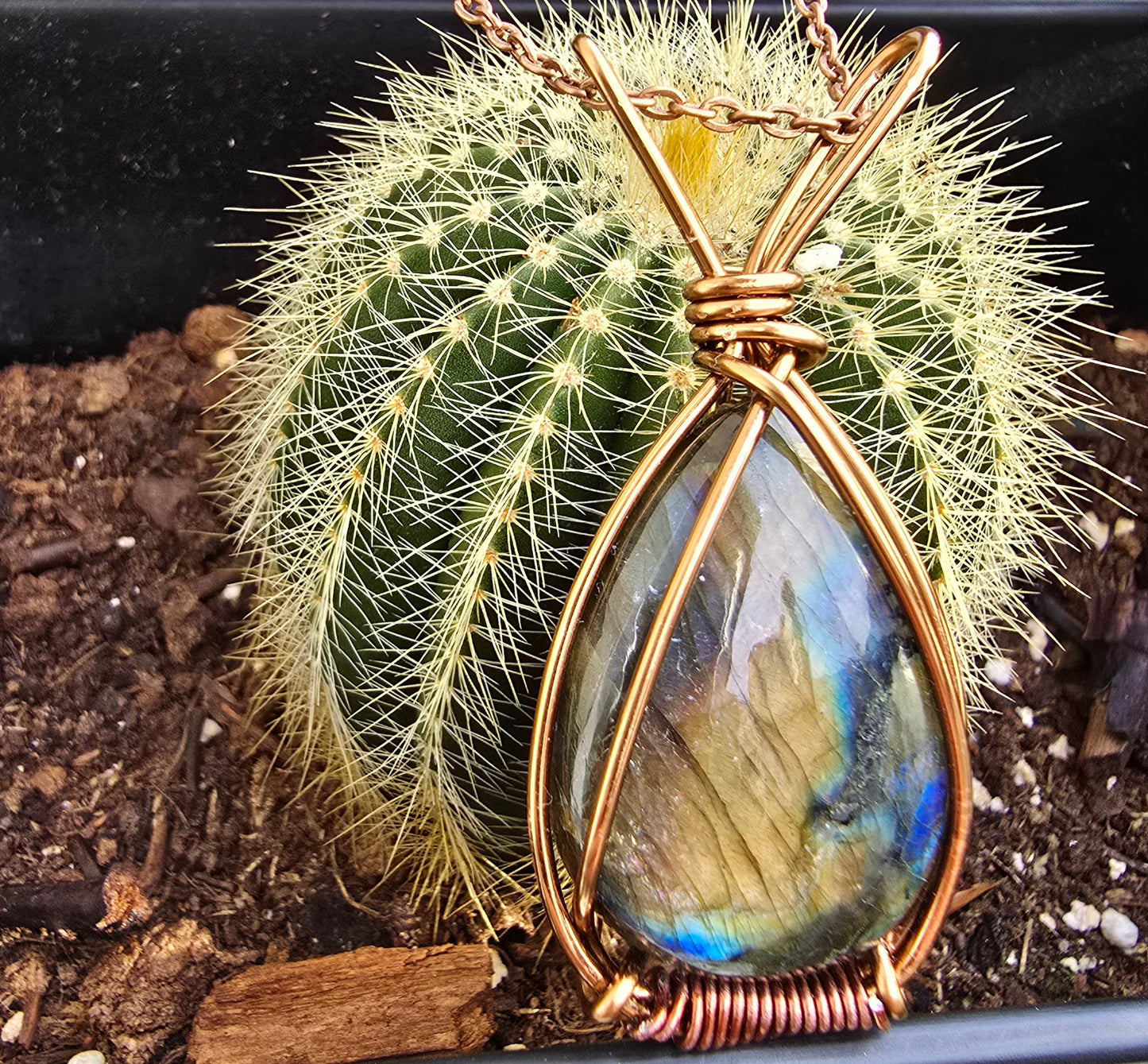 .Labradorite Pendant.