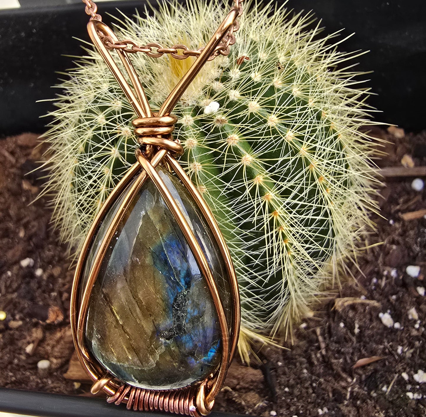 .Labradorite Pendant.