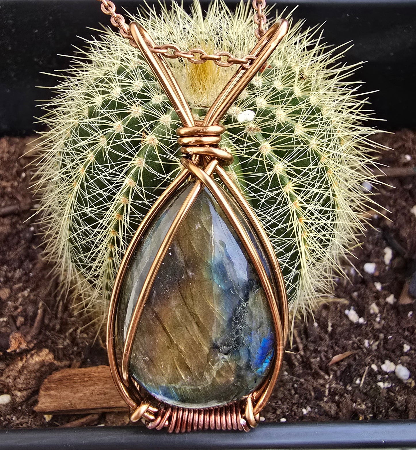 .Labradorite Pendant.