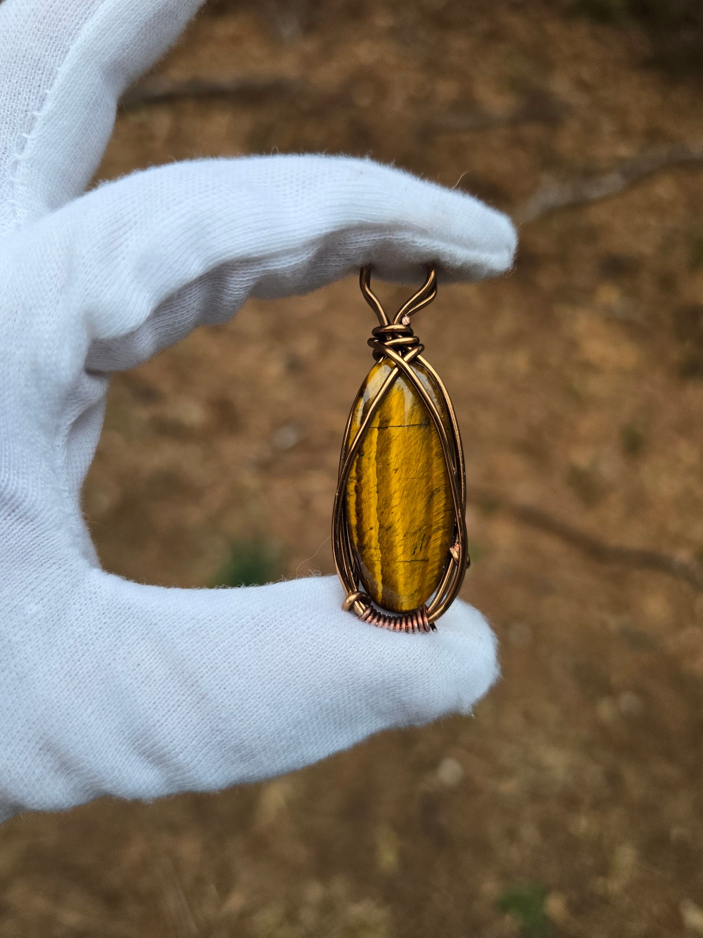 .Tiger Eye Pendant.