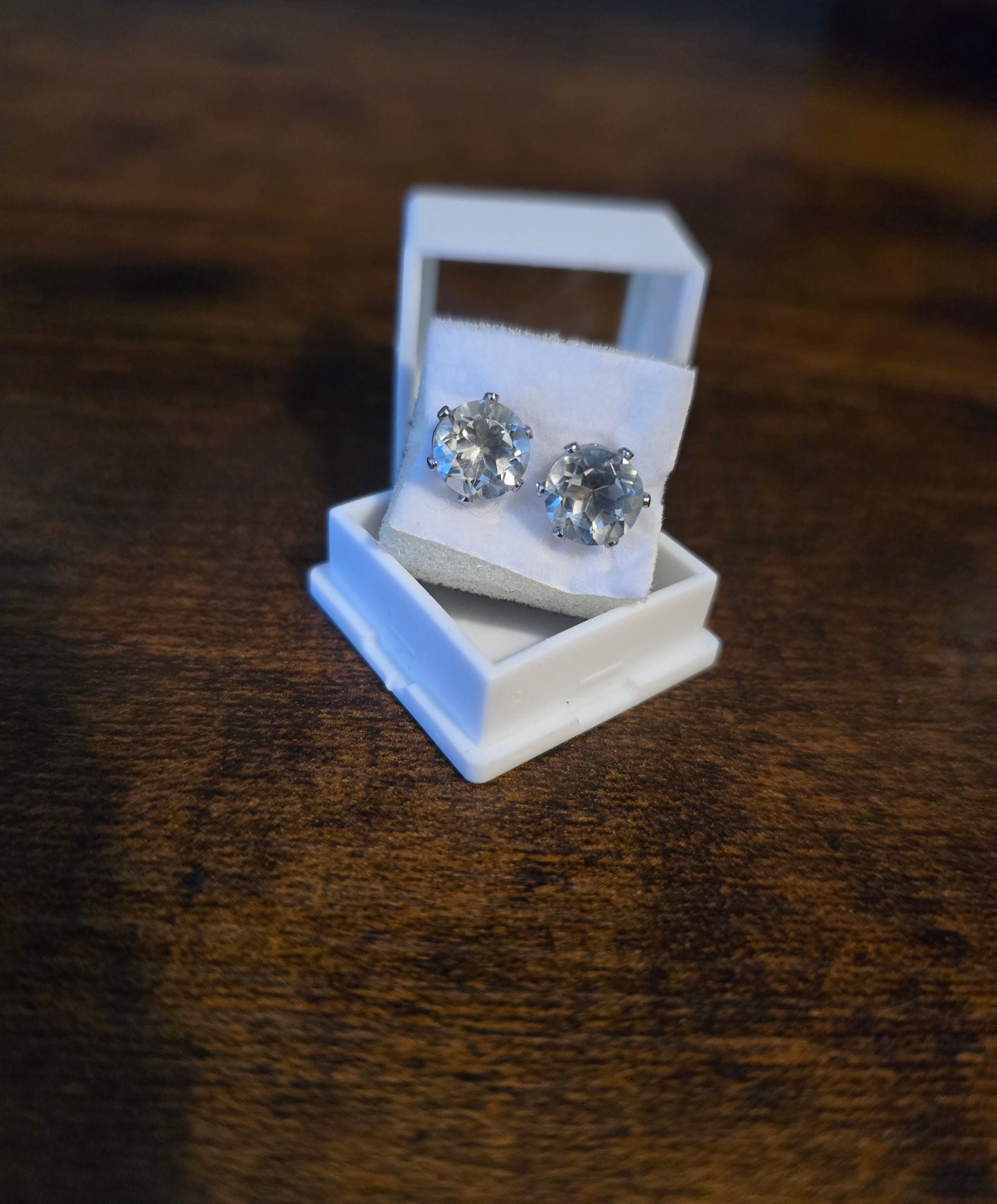 Blue topaz Earring
