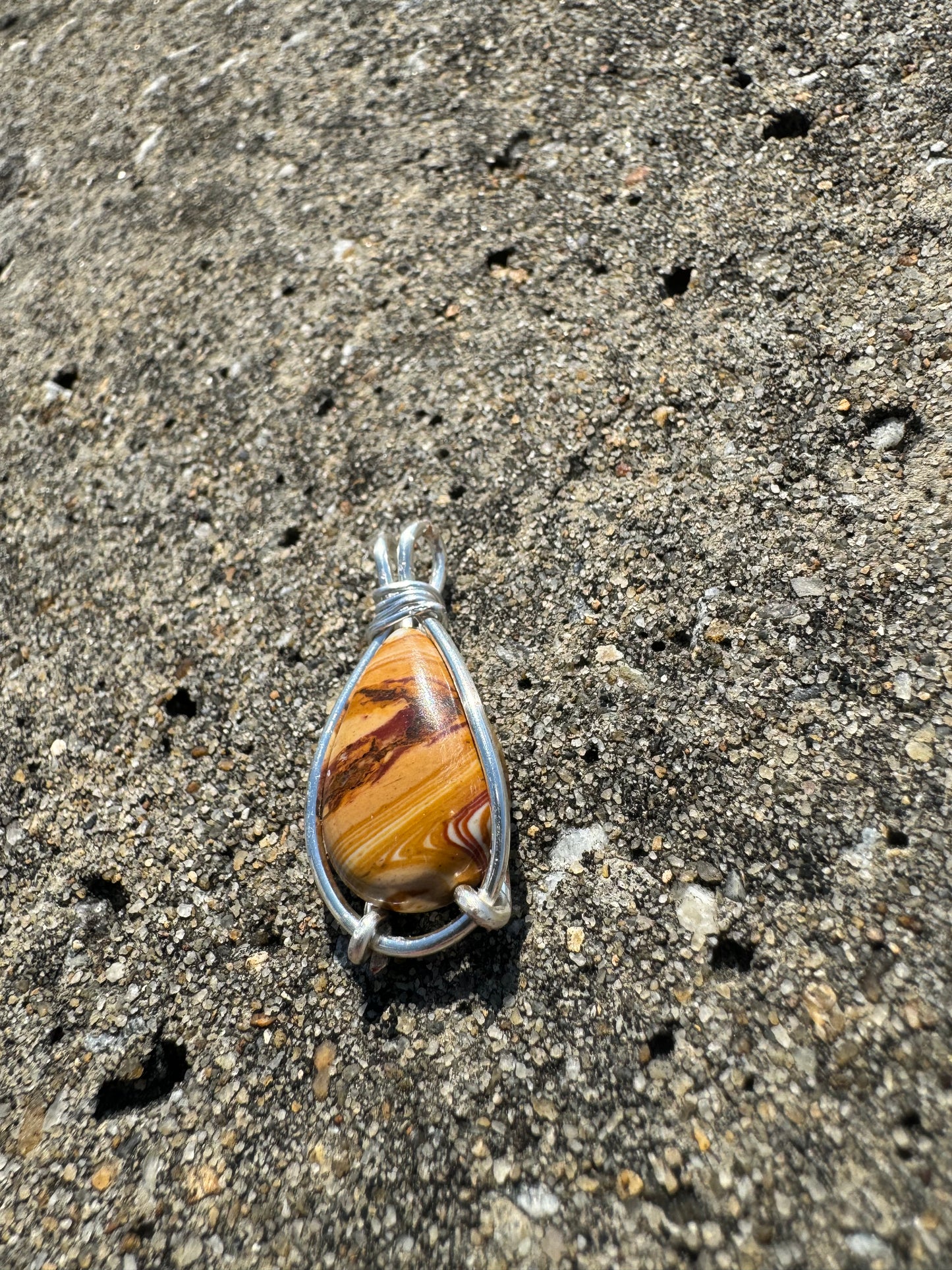 .Picture Jasper Pendant.