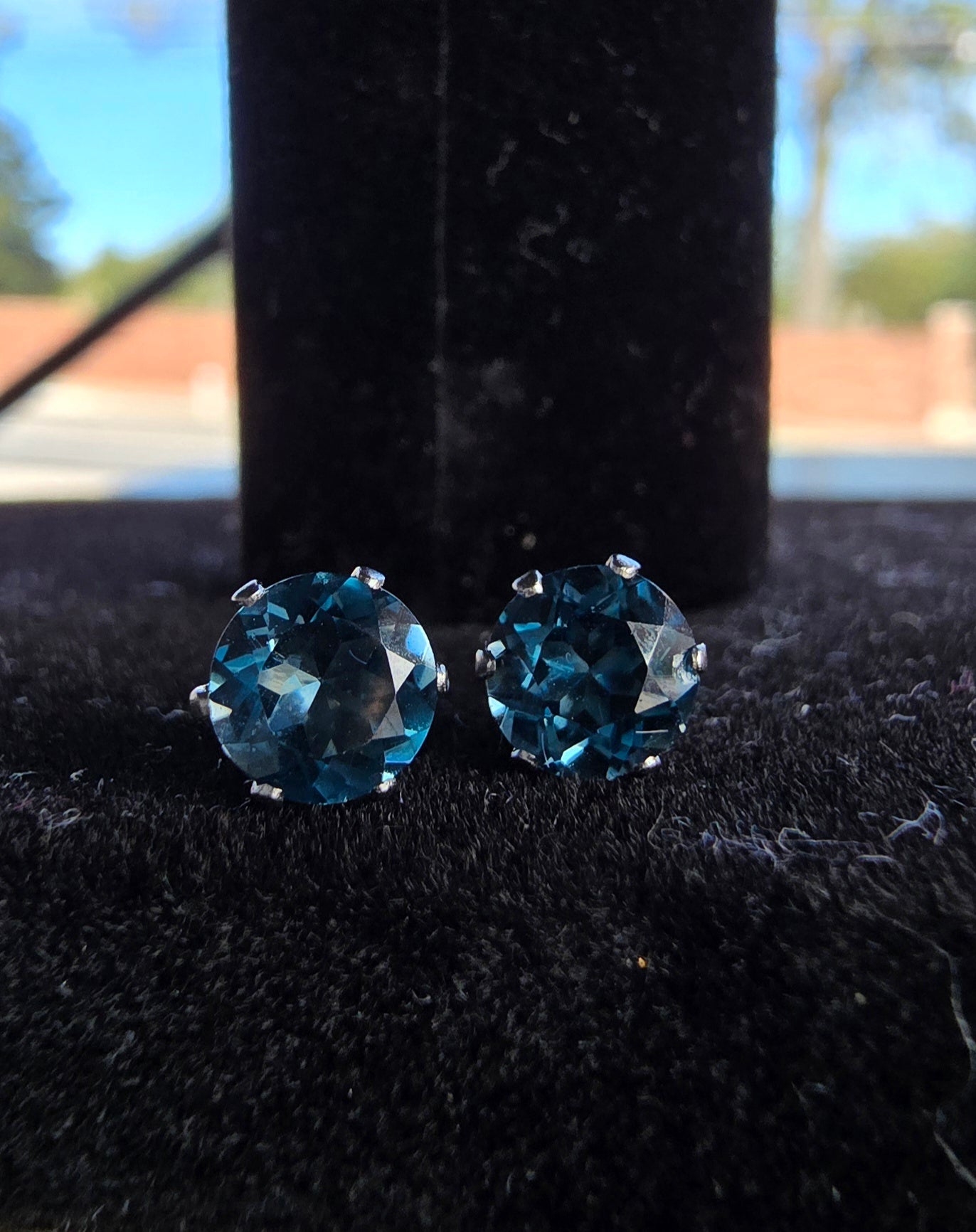 London Blue Topaz Earrings