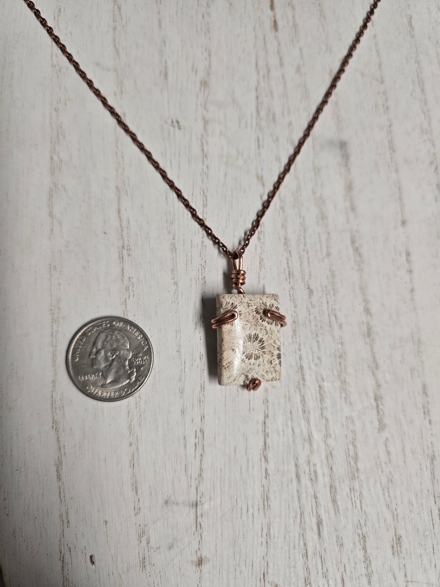 .Coral Pendant.