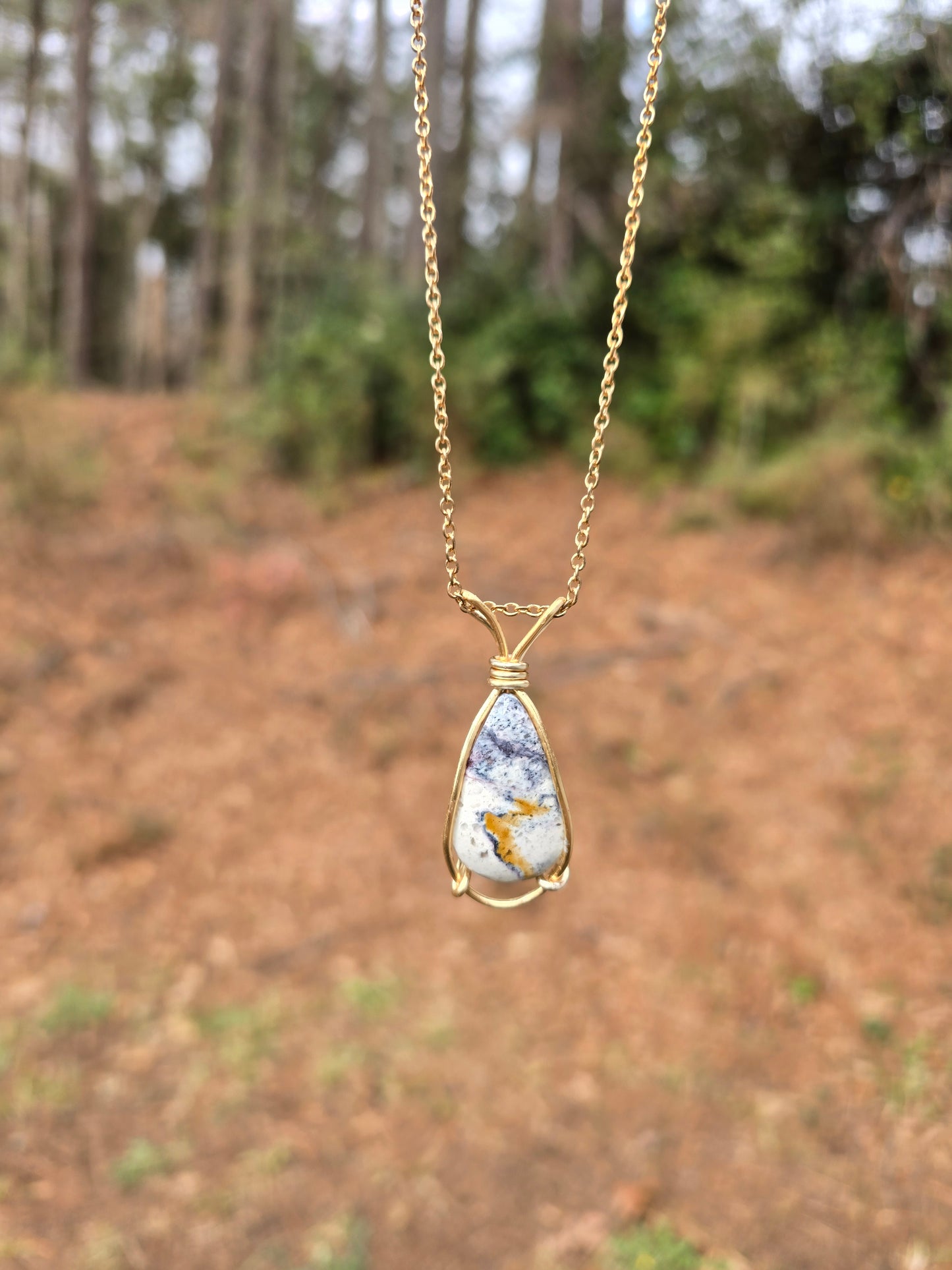 .Jasper Pendant.