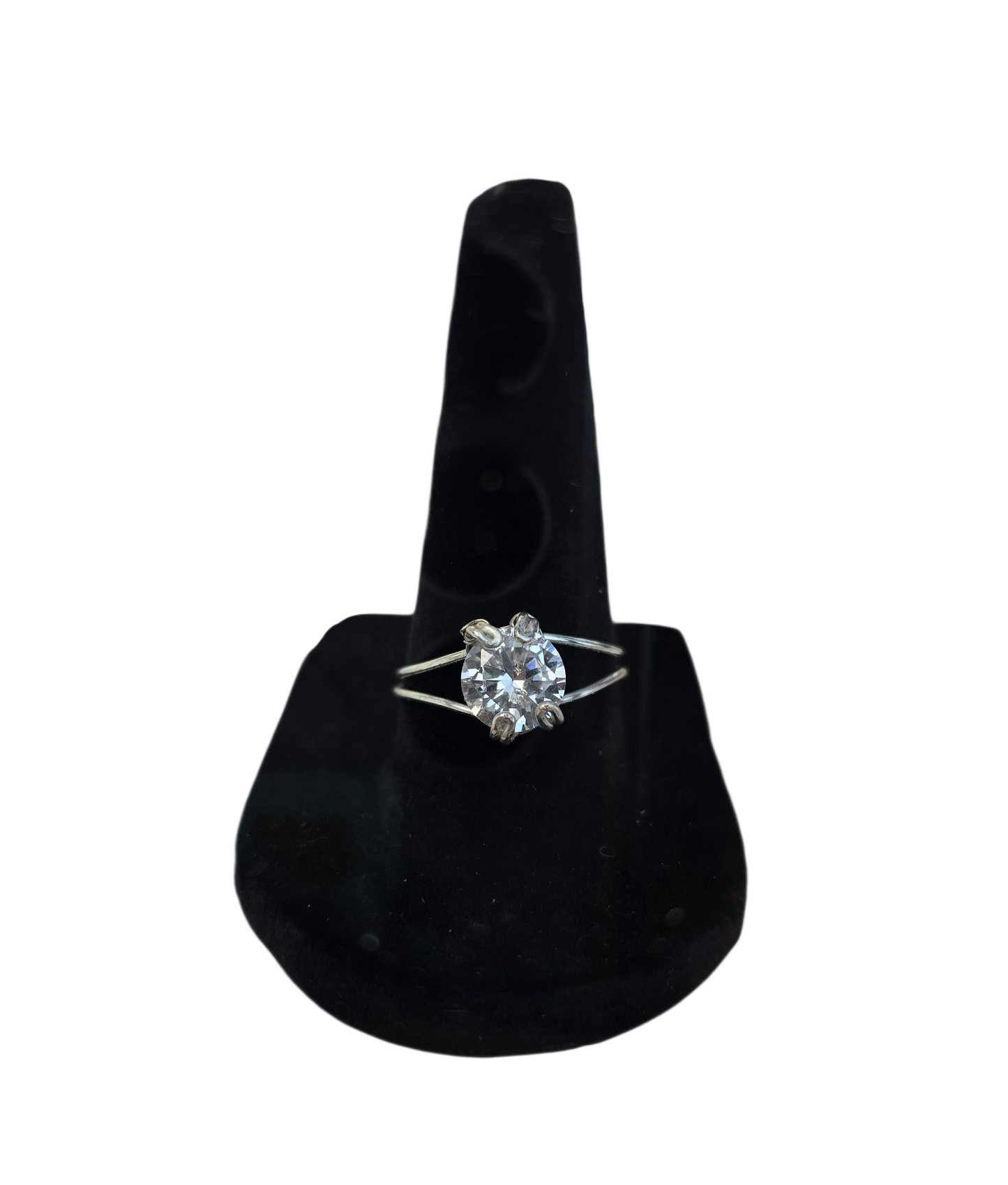 Moissanite Ring (Silver)
