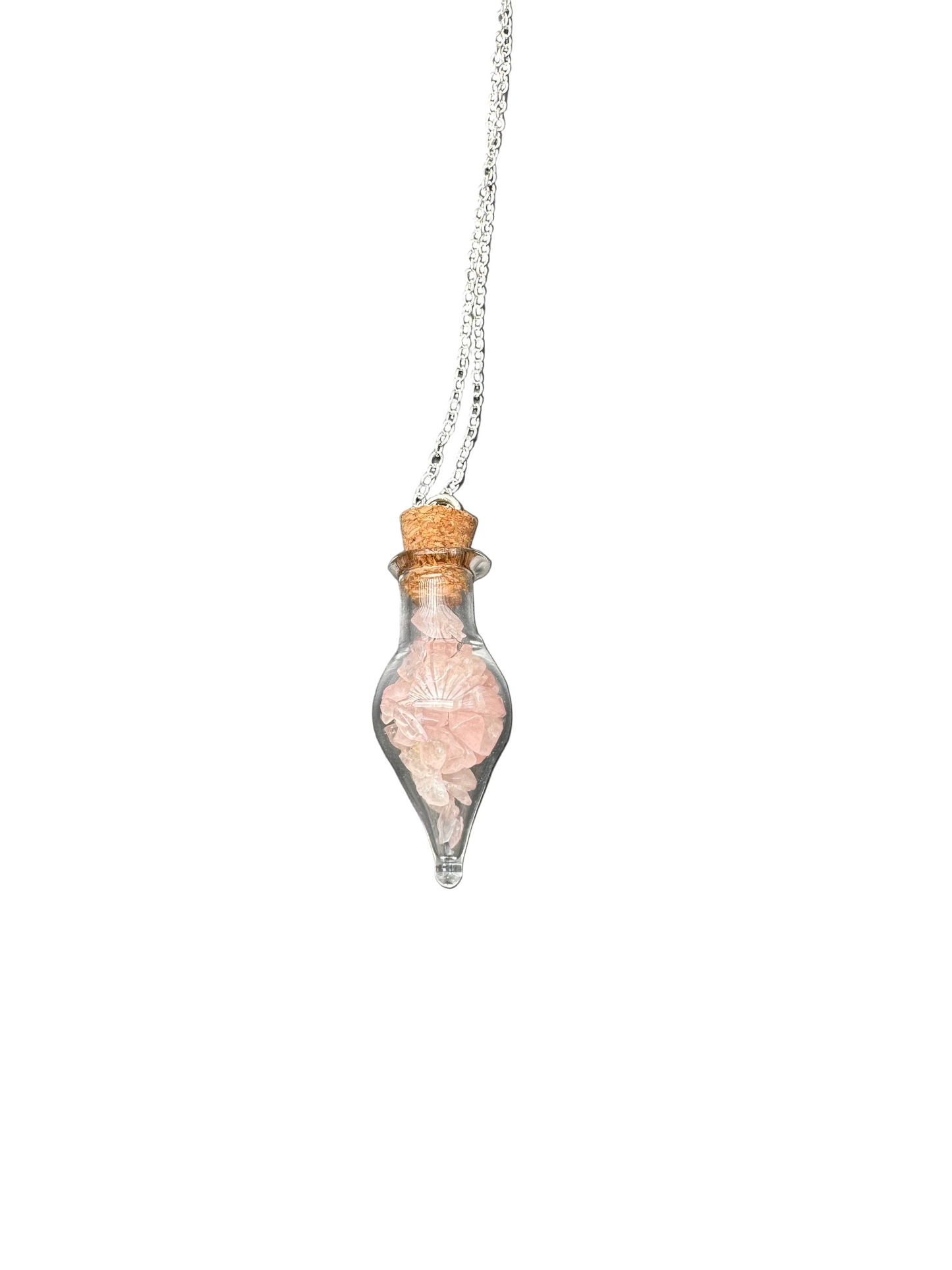 'Crystal Potion Bottle Necklace'