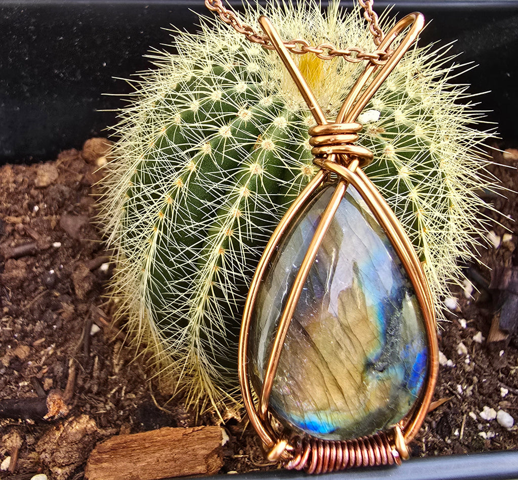 .Labradorite Pendant.