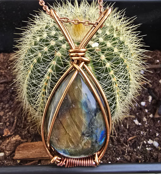 .Labradorite Pendant.