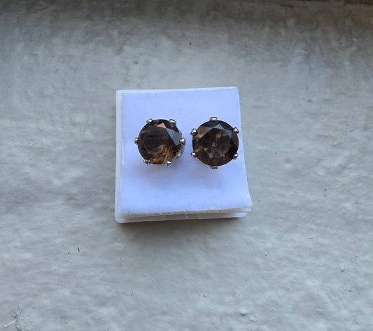 Smokey quartz Earring