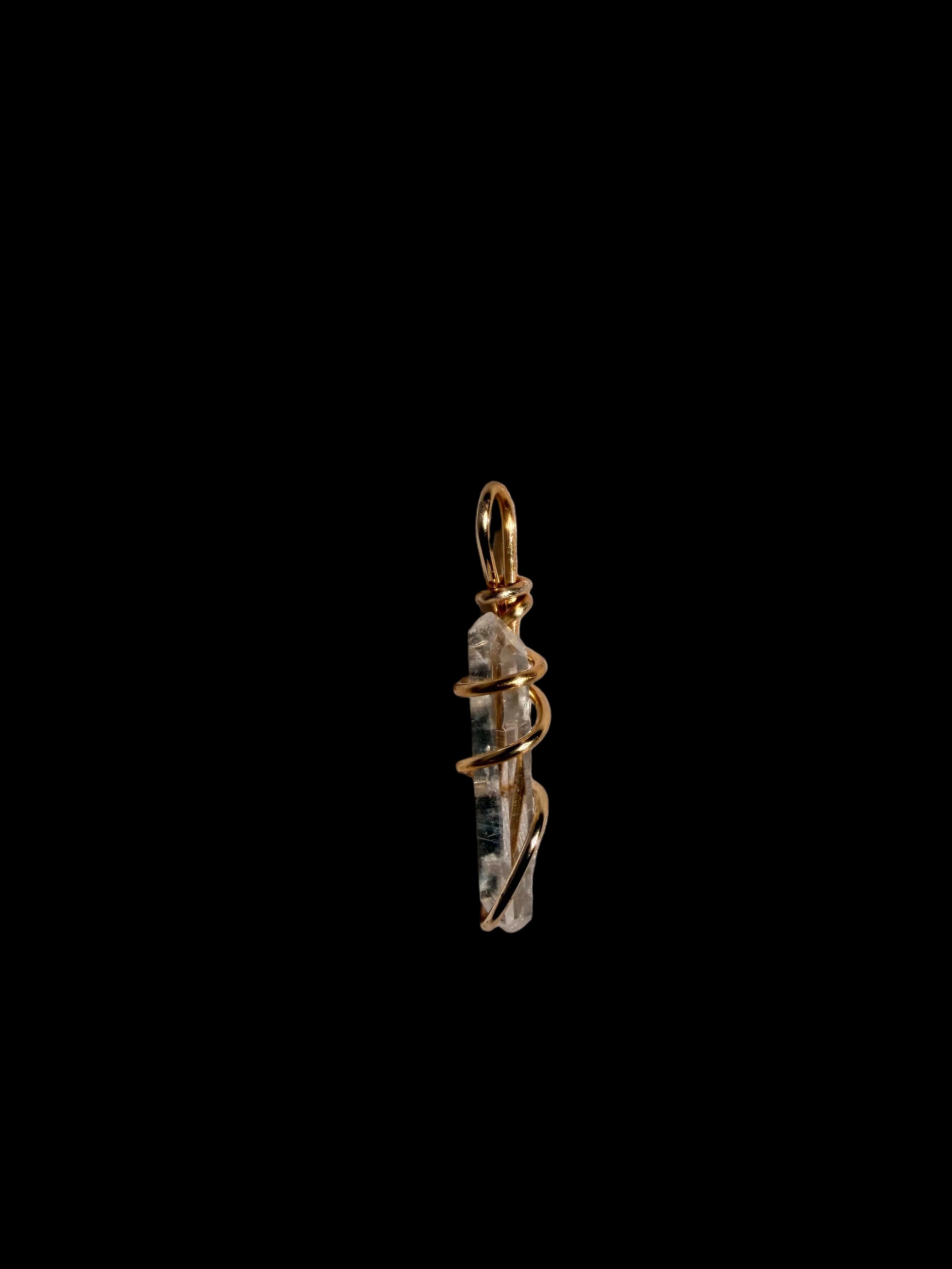 Clear Quartz (Gold)
