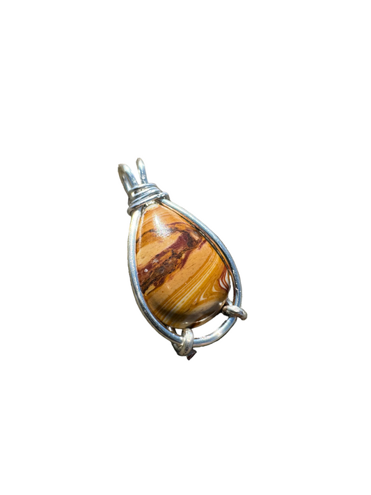 .Picture Jasper Pendant.