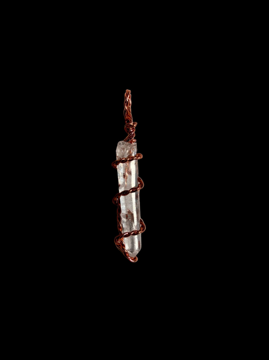 Clear Quartz (Copper)