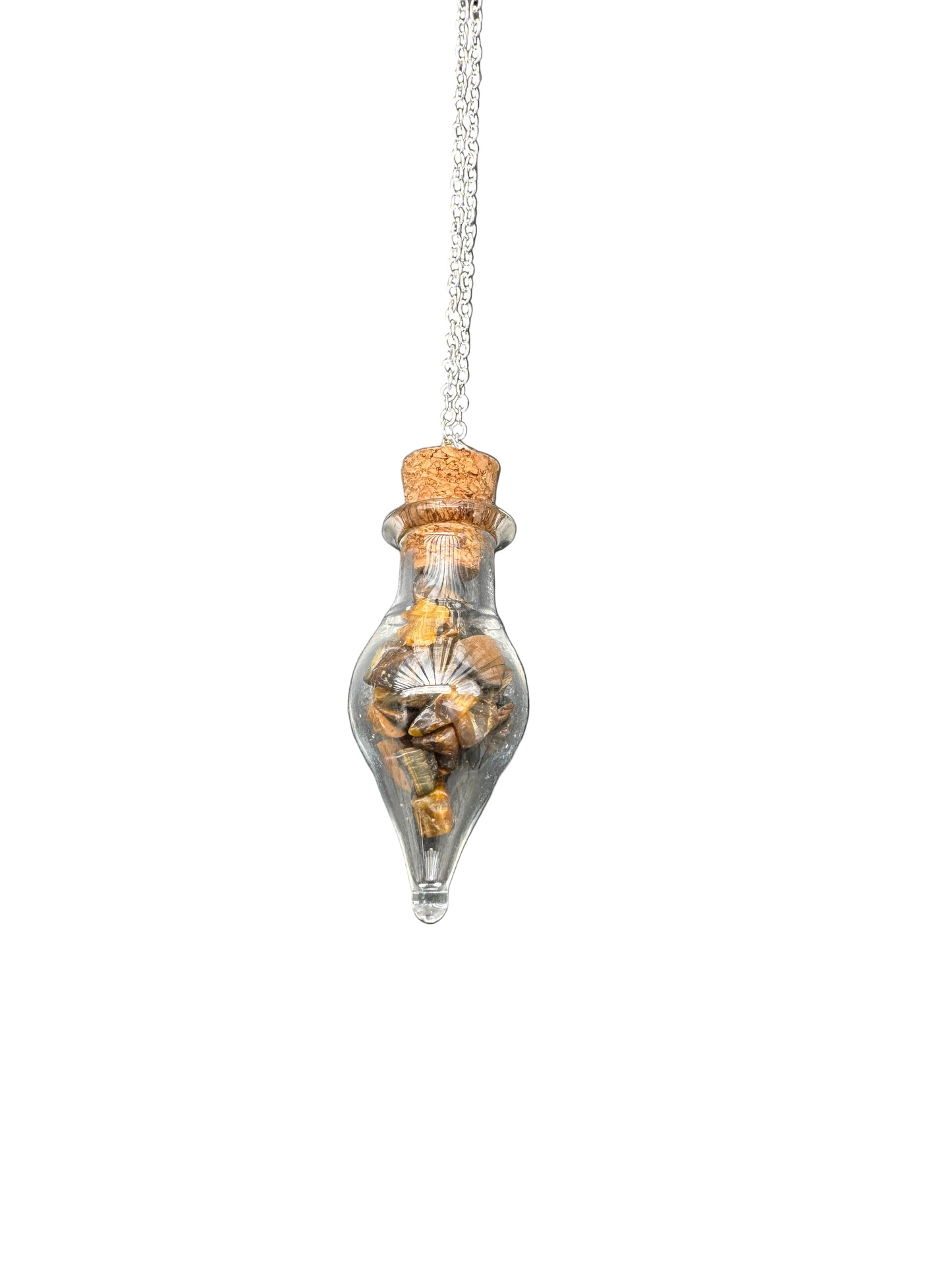 'Crystal Potion Bottle Necklace'