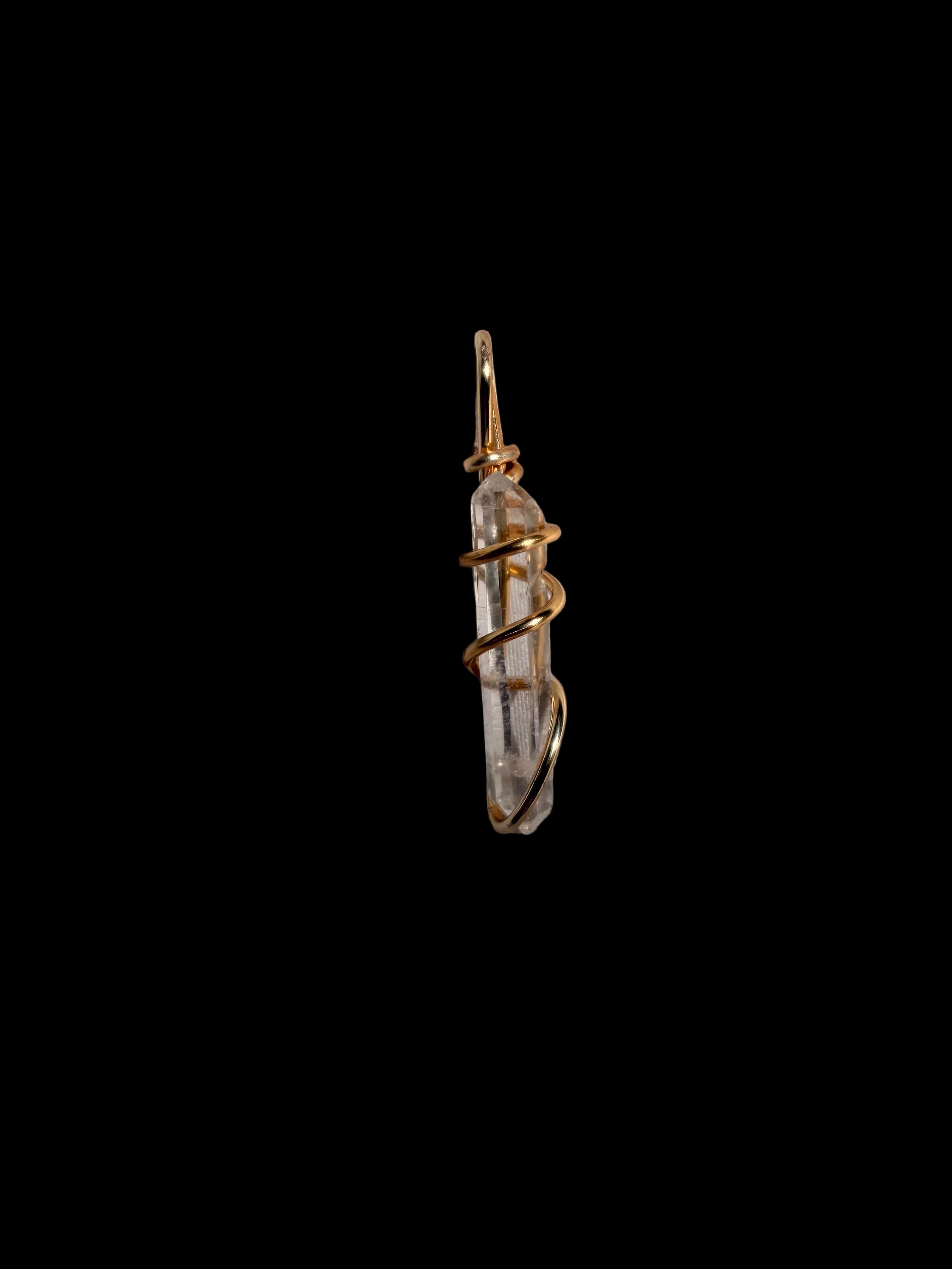 Clear Quartz (Gold)