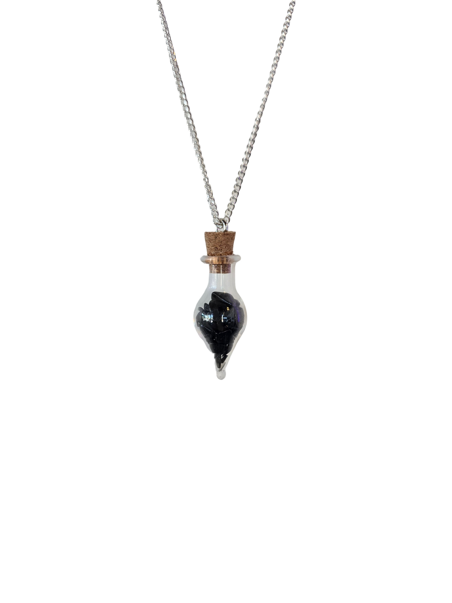 'Crystal Potion Bottle Necklace'