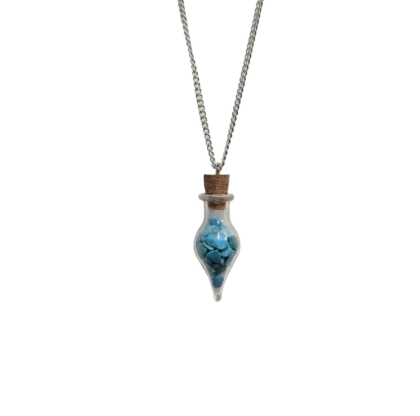 'Crystal Potion Bottle Necklace'