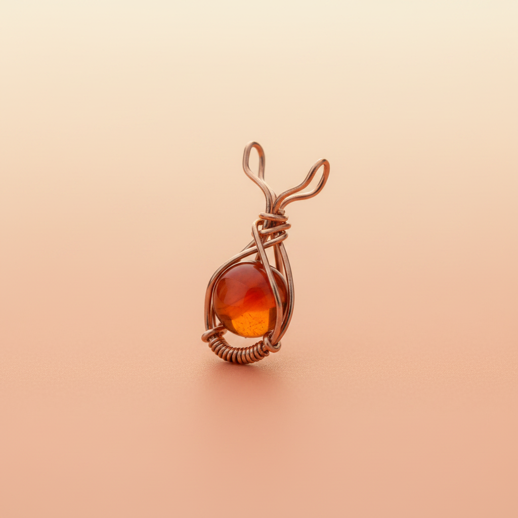 Carnelian Pendant Round 2