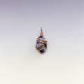 Chevron Amethyst Pendant