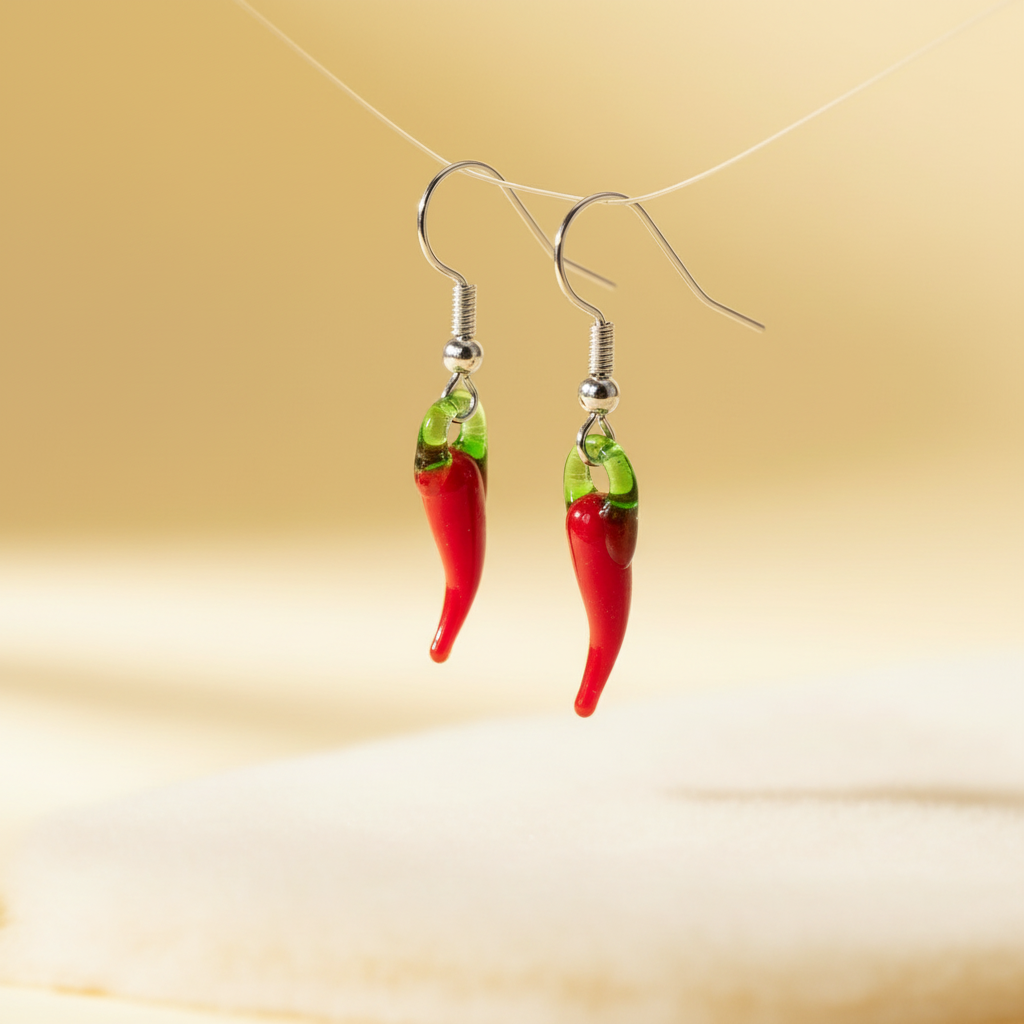 Chili Pepper Earrings 2
