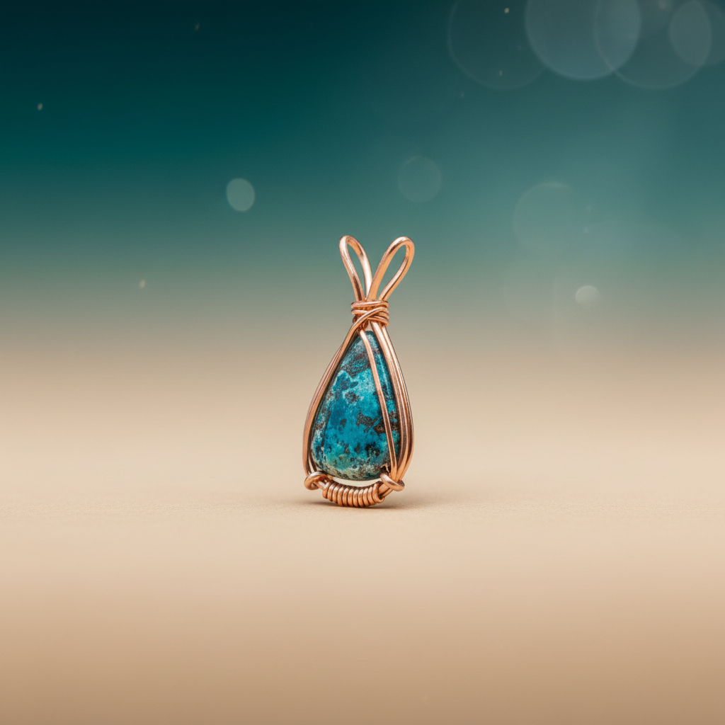 Chrysocolla Pendant 2