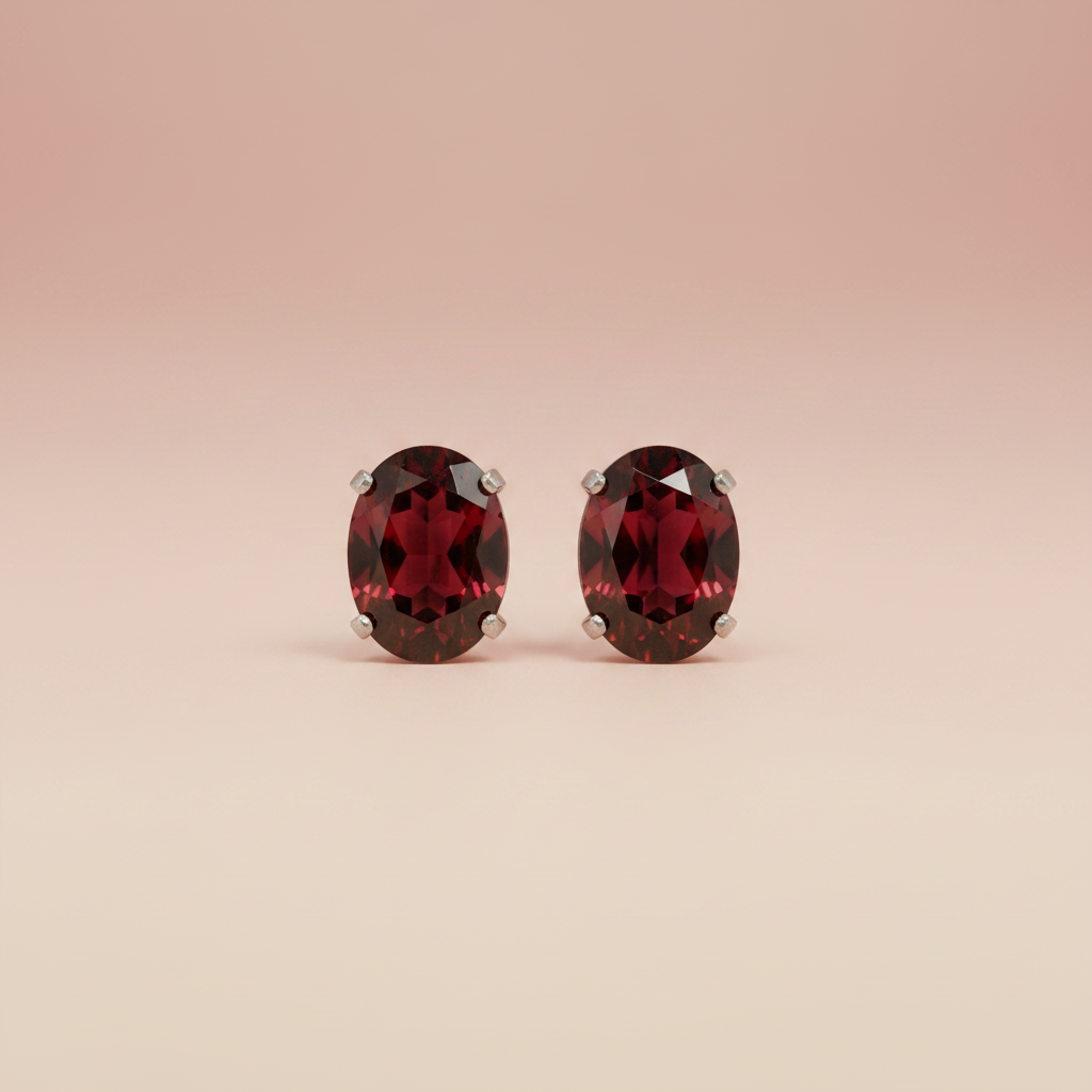 Garnet Earrings