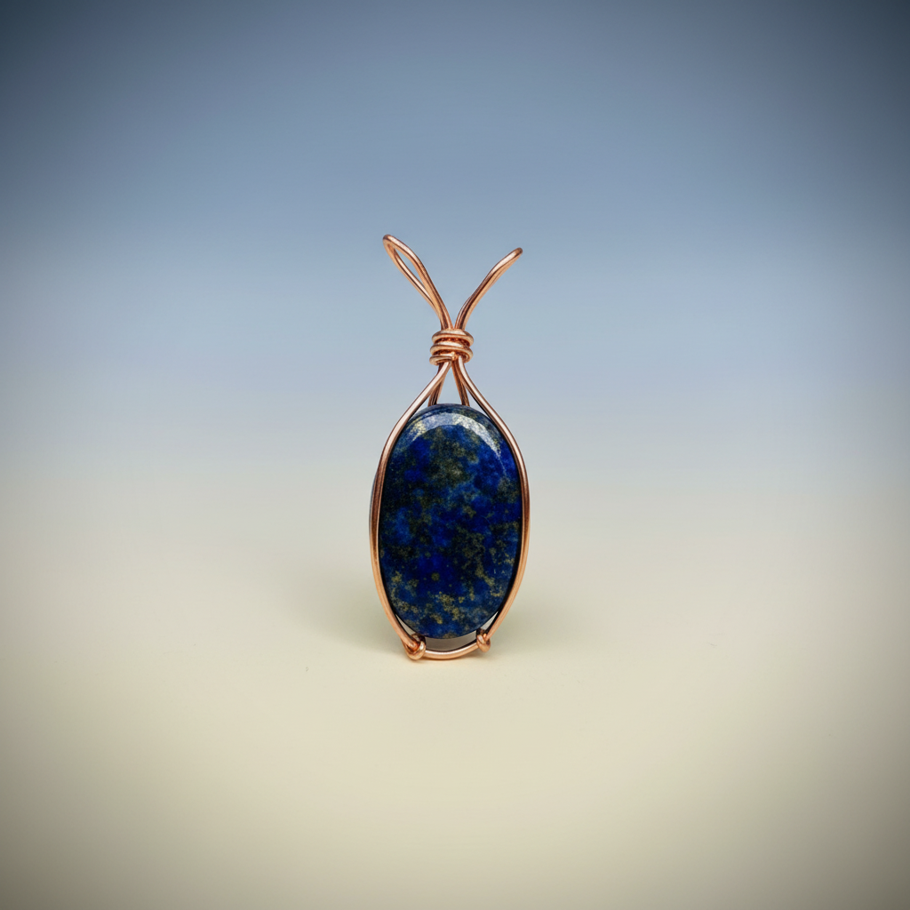 Lapis Pendant fixed