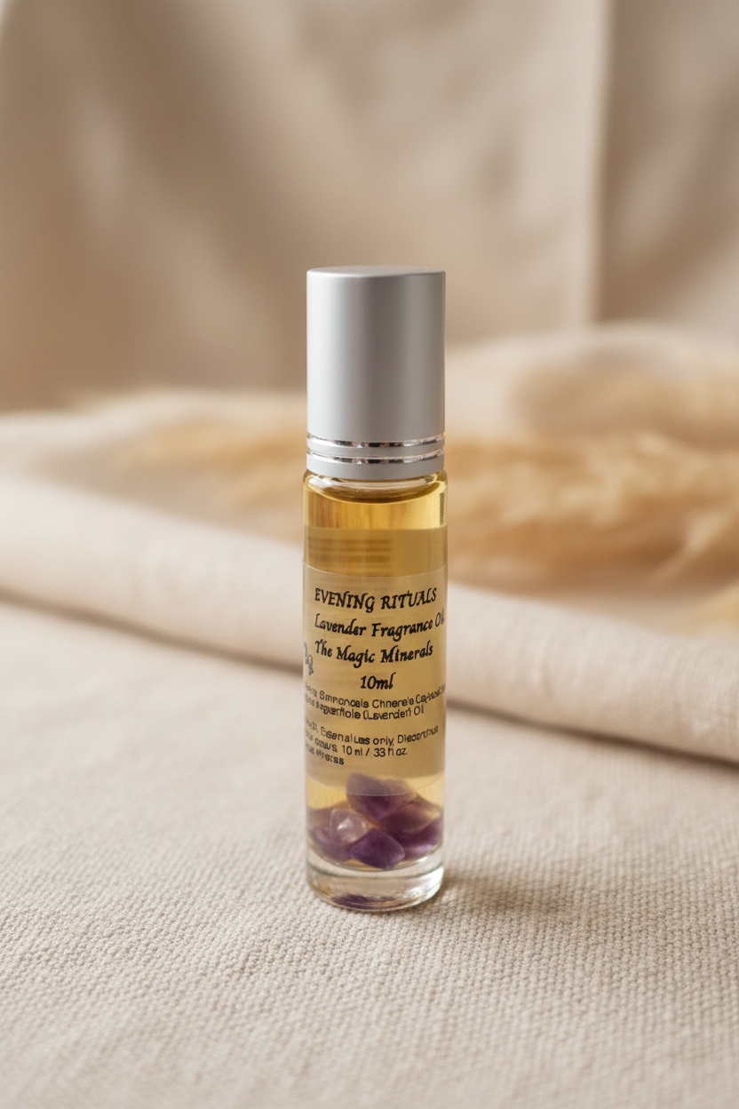 Lavender Roll On - Earthy Natural Background