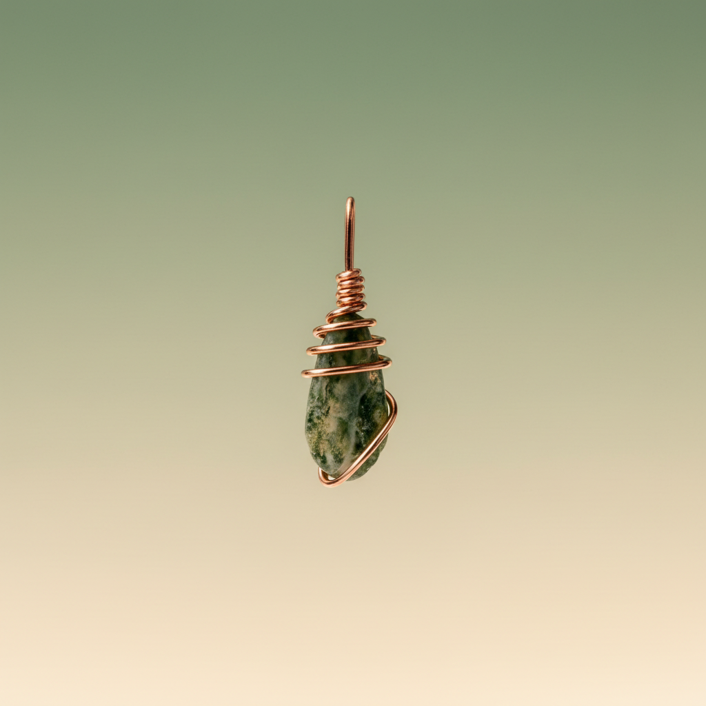 Moss Agate Pendant