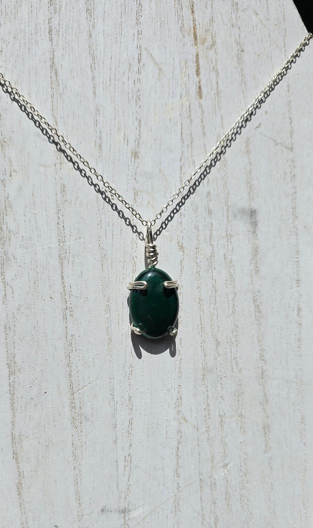 .Malachite Pendant.