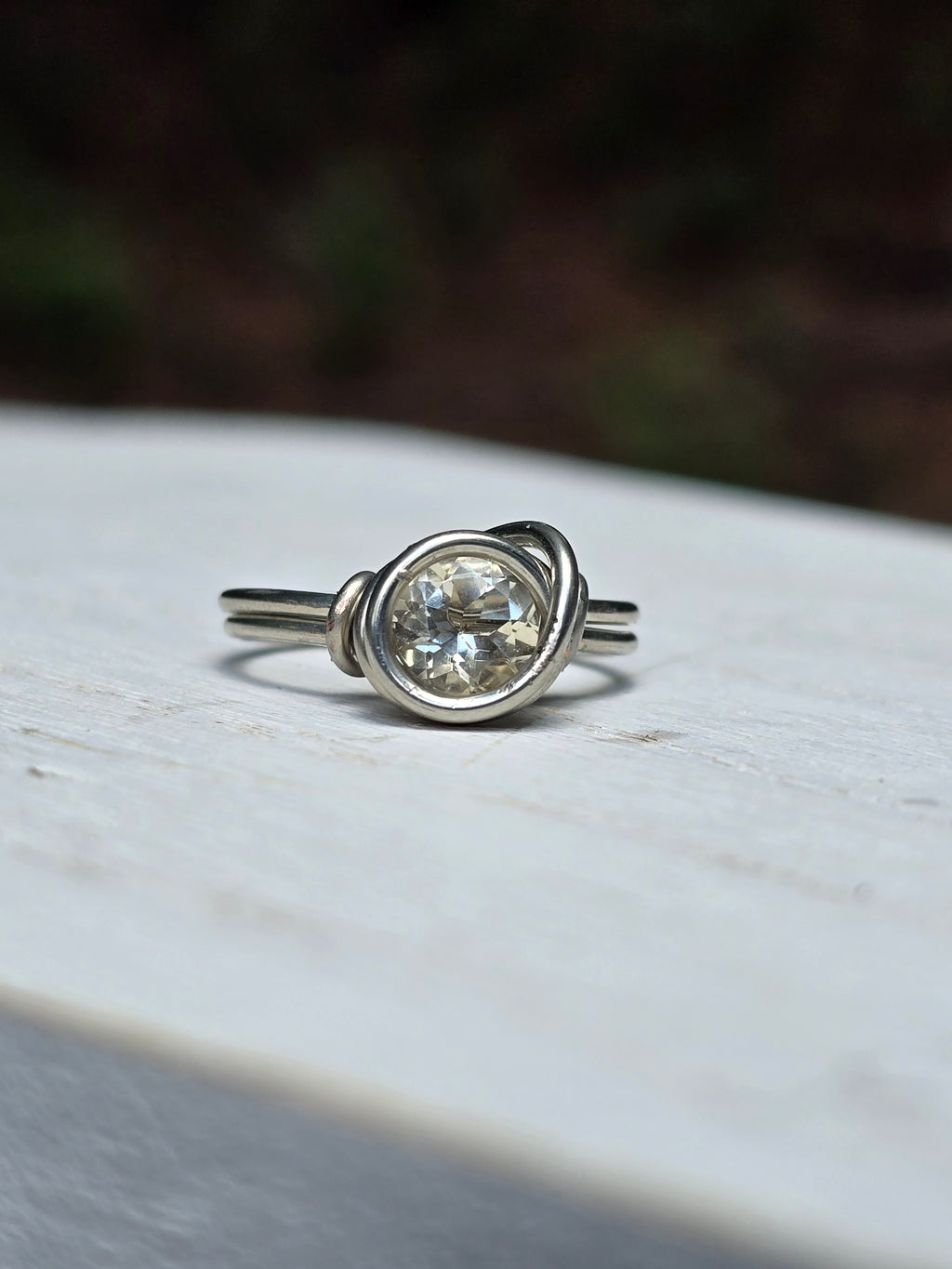 .Moissanite Ring.