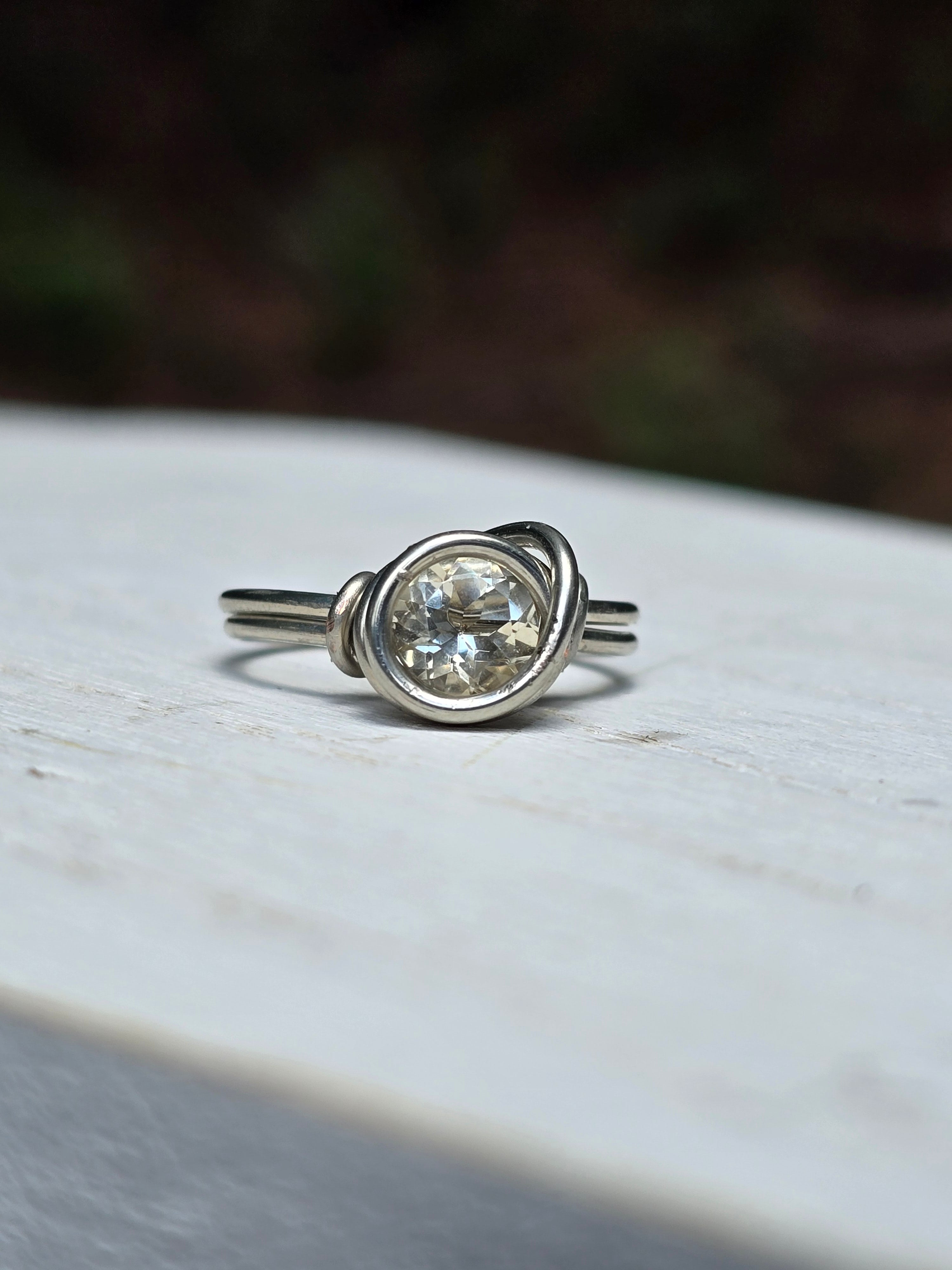 .Moissanite Ring.