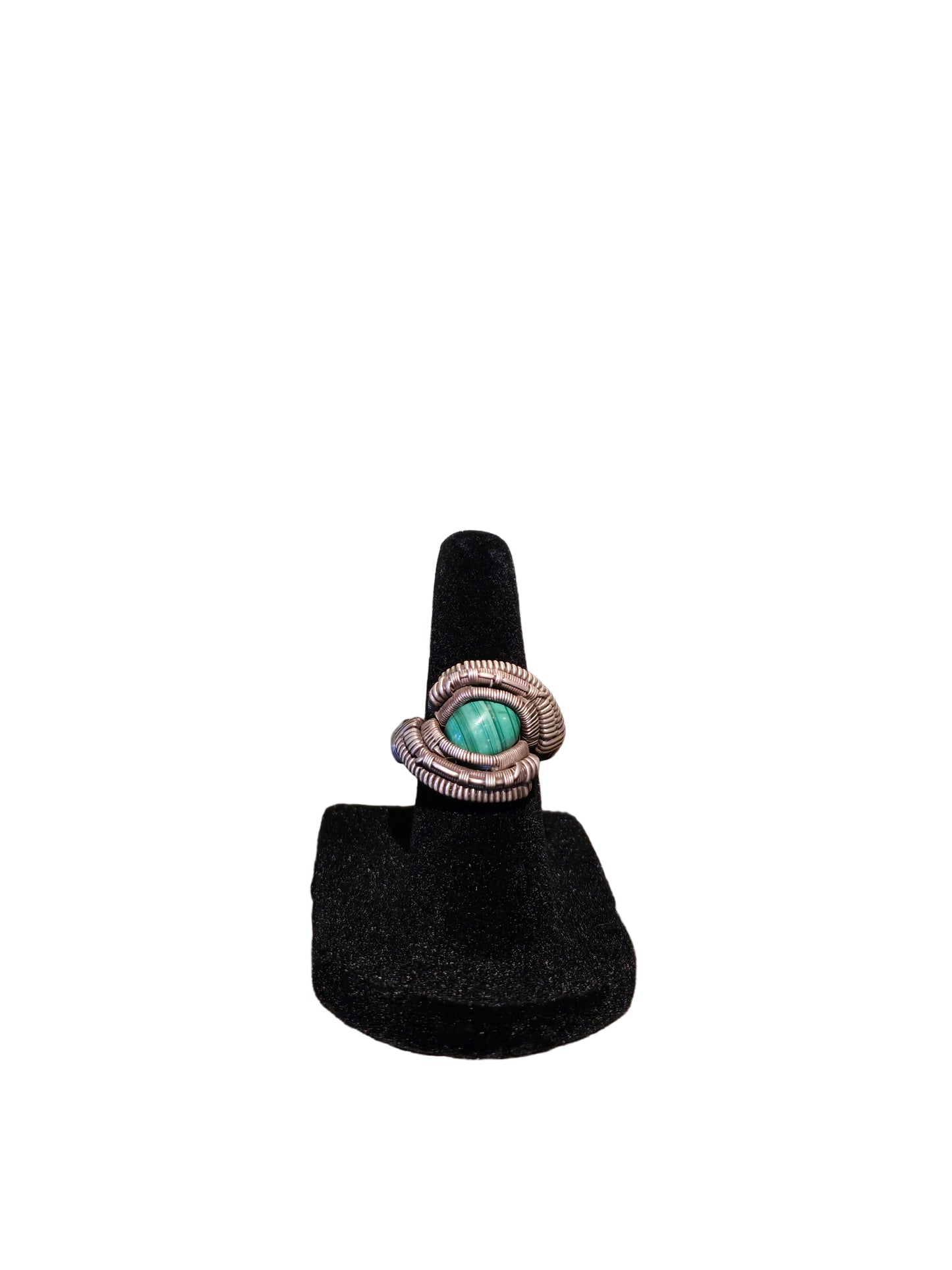 .Malachite Ring. Size 7
