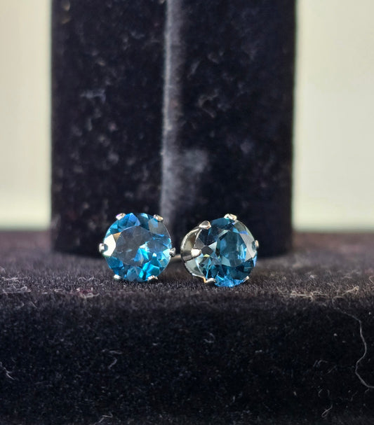 London Blue Topaz Earrings