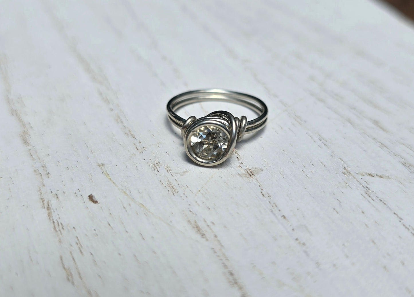 .Moissanite Ring.