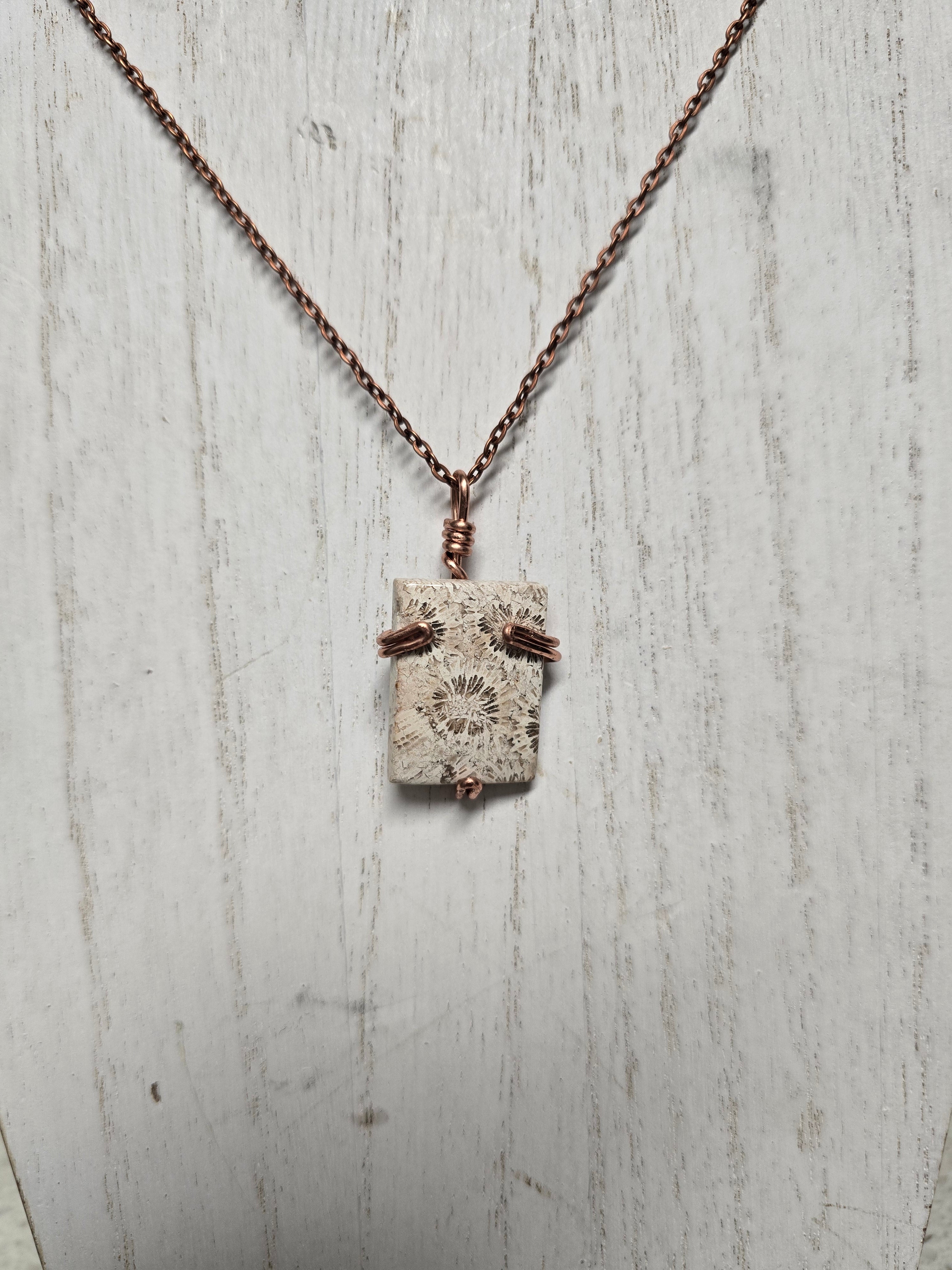 .Coral Pendant.