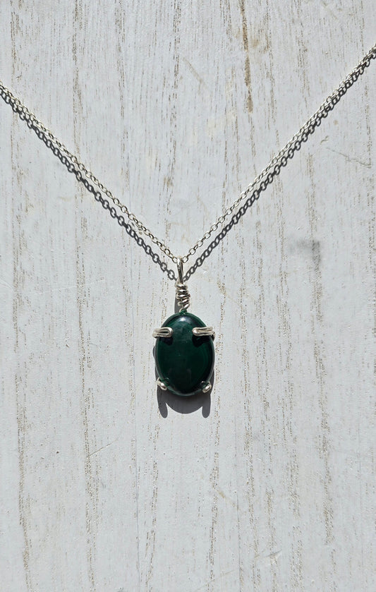 .Malachite Pendant.