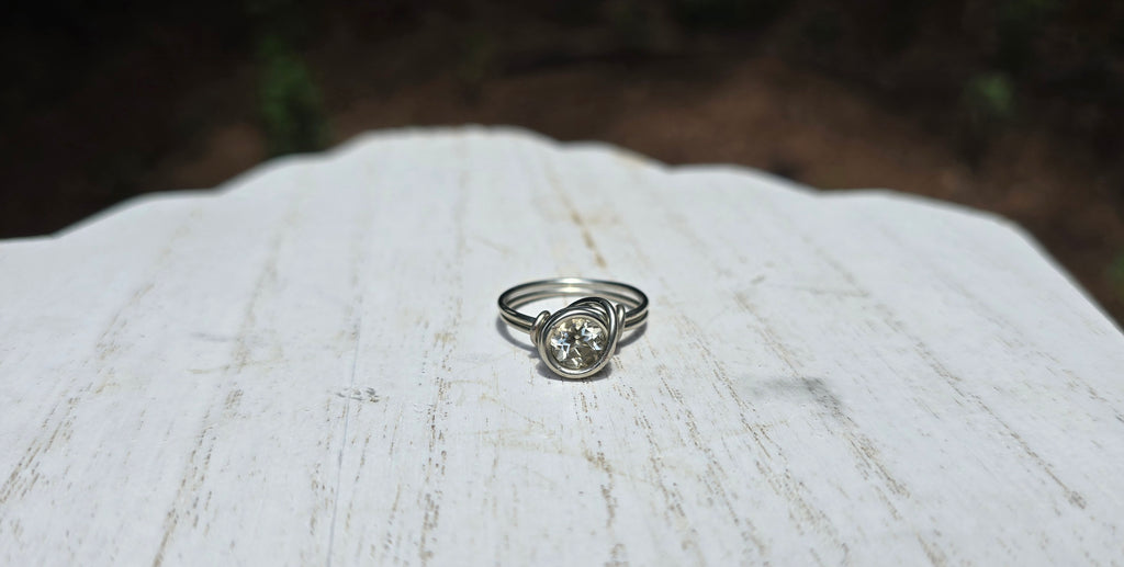 .Moissanite Ring.