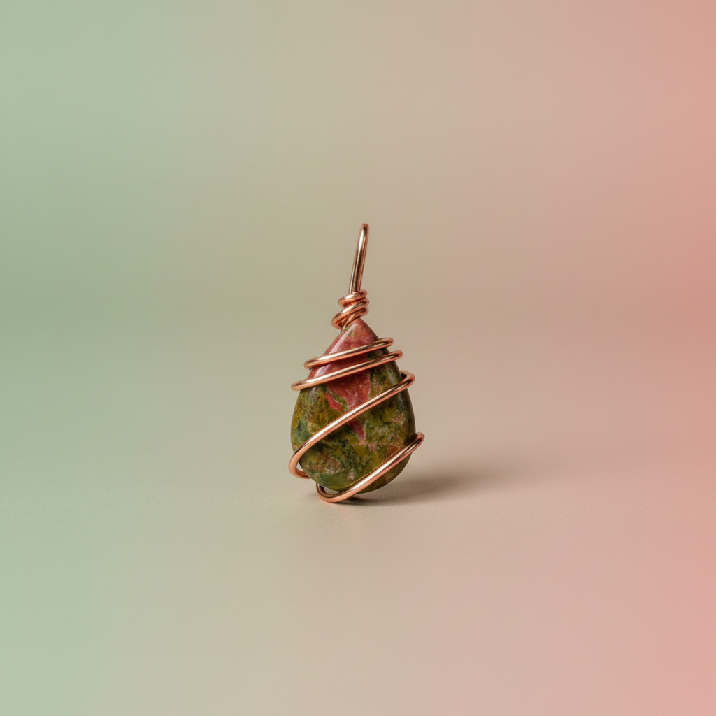 Unakite Pendant